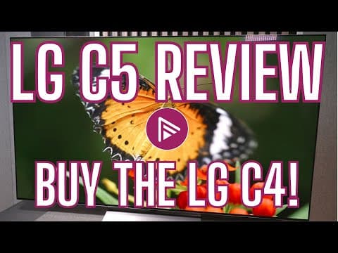 Should you BUY Last Year's LG C4 or the NEW LG C5?